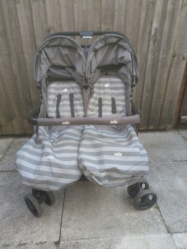 Joie aire twin stroller - joie, dark